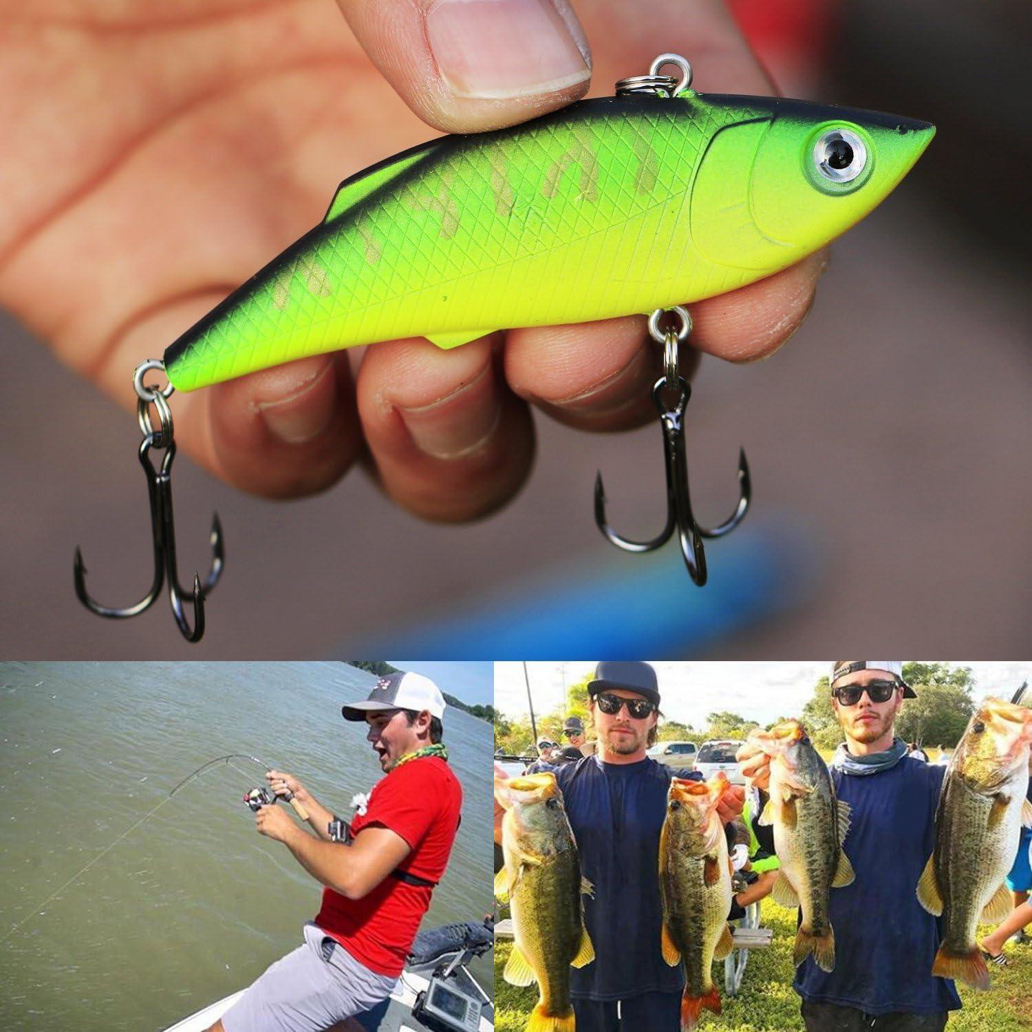 image:imageSougayilang Minnow Fishing Lures Crankbaits Set Fishing Hard Baits Swimbaits Boat Topwater Lures for Trout Bass Perch FishingStyleB 10PCS