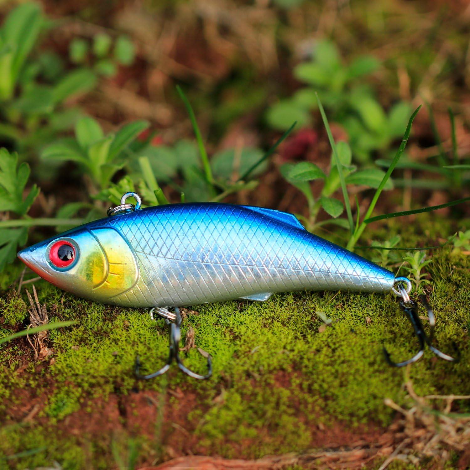 image:imageSougayilang Minnow Fishing Lures Crankbaits Set Fishing Hard Baits Swimbaits Boat Topwater Lures for Trout Bass Perch FishingStyleB 10PCS