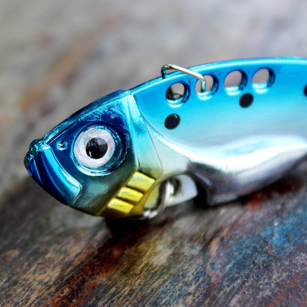 image:imageSougayilang Spinner Spoon Blade Swimbait Freshwater Saltwater Fishing Tackle Lures and Baits4pcs
