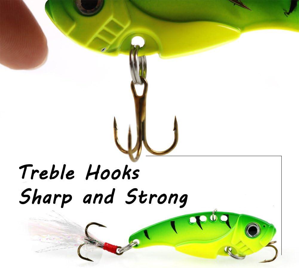 image:imageSougayilang Spinner Spoon Blade Swimbait Freshwater Saltwater Fishing Tackle Lures and Baits4pcs