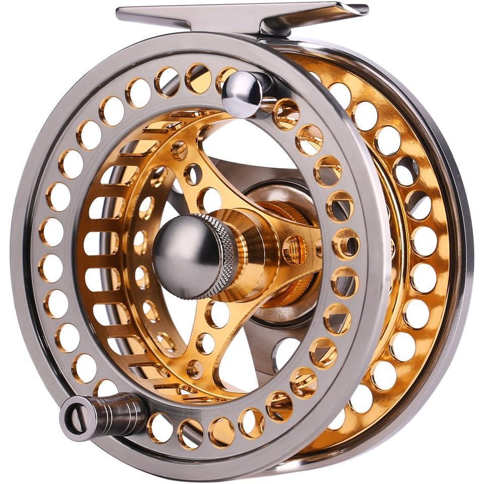 image:imageSougayilang Fly Fishing Reel Large Arbor 21 BB with CNCmachined Aluminum Alloy Body and Spool in Fly Reel56 Reel