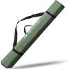 image:imageSougayilang Fishing Rod Bag Canvas Rod Case Organizer Pole Storage Bag Fishing Rod and Reel Carrier Organizer for Travel Gift for Father Boyfriend and FamilyGreen127CM41FT