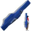 image:imageSougayilang Fishing Rod Case 3 Layers Organizer Pole Storage Bag Fishing Rod and Reel Carrier Organizer for Travel135cm53inBlueLength 170cm69in