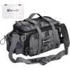 image:imageSougayilang Fishing Tackle Bags with 3600 Tackle Tray  Fishing Tackle Storage Bags for Saltwater or Freshwater Fishing Gear  Padded Shoulder Strap  Tackle Box Bag Fishing BagGreyGrey with a 3600 Tackle Tray