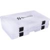 image:imageSougayilang Fishing Tackle Boxes  3600 3700 Plastic Storage Organizer Box with Removable Dividers  Fishing Tackle Storage  4 Packs Transparent Tackle TraysTwo 3700 Tray Size 14x87x18