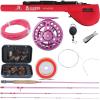 Fly Fishing Full Kit 5-6#-Pink