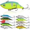 image:imageSougayilang Minnow Fishing Lures Crankbaits Set Fishing Hard Baits Swimbaits Boat Topwater Lures for Trout Bass Perch FishingStyleB 10PCS
